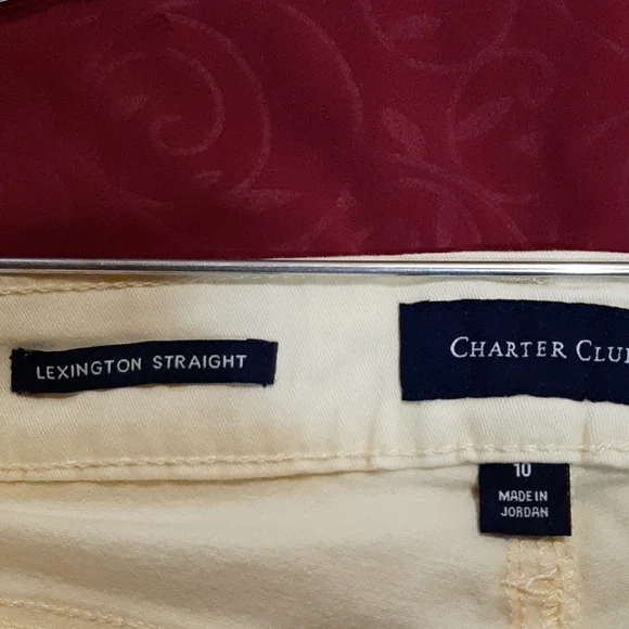Charter Club - Lexington Straight short/capri size 10. - Picture 2 of 3